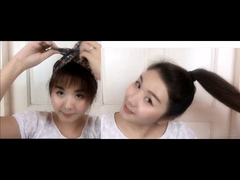 Cách làm mái thưa bằng ngọn tóc/ không cần cắt tóc