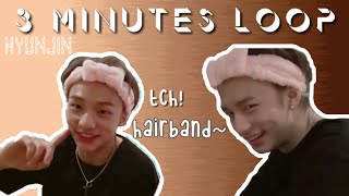 stray kids hyunjin's tCh hairband~ 3 minutes loop