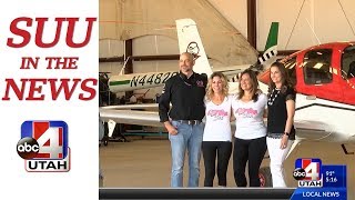 In the News: Southern Utah University Flight School working to train more female pilots, ABC 4