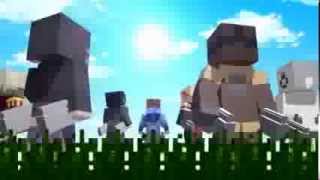 ?minecraft?Attack on Titan (Shingeki no Kyojin) Anime Opening (HD 1080p)