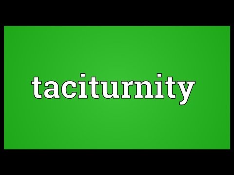 Header of taciturnity