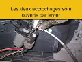 enlever l'autoradio d'origine opel zafira