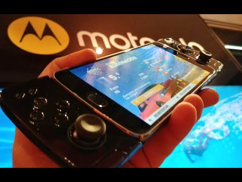 Moto Z2 Play con Moto Gamepad solo en AT&T