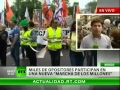 Multitudinaria marcha contra Putin