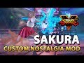 Custom Sakura Nostalgia (C7) - Street Fighter V - KrizmKazm Mod