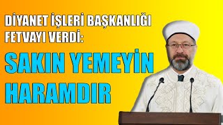 Diyanet İşleri Başkanlığından Midye Istakoz Yengeç Ve Kalamar Fetvası