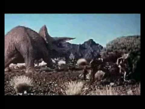 Concept of video tribute to One million years B C Song is Blow Me Away by
