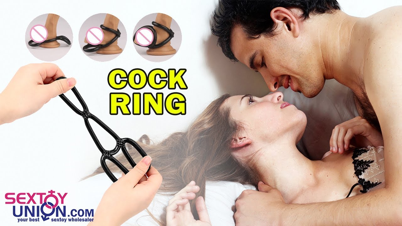 Triple clit flicker vibrating cock ring