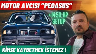 PEGASUS BMW SAHİBİ ZİYA YILMAZ'IN EFSANE ARACI  E36 2JZ SWAP 1450 HP SETUP !!
