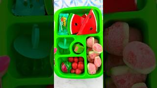 Packing School Lunch With Candy Food Bento Box Satisfying Video Asmr