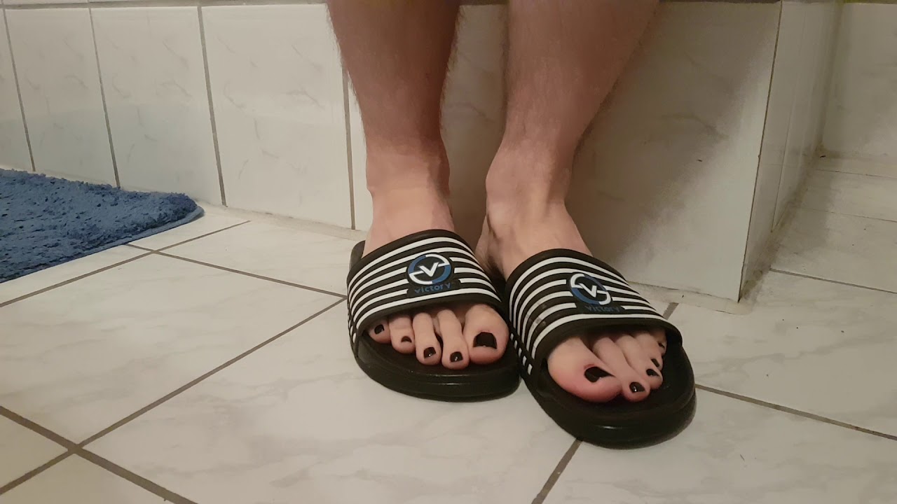 Painted feet