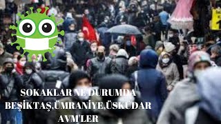 Yasaklar Bittikten Sonra İstanbul Sokakları Avmler Ne Durumda?? Her Yer Kalabalık