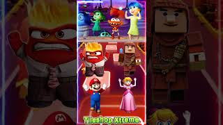 Inside Out Anger Minecraft Villager Mario Bros Princess Peach In Coffin Dance Cover