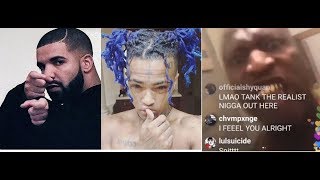 Xxxtentacion Friend 39 Tankhead 39 Goes Ballistic On Drake And Says He Dissed X In The Sicko Mode Audio Xxxtentacion Friend 39 Tankhead 39 Goes Ballistic On Drake And Says He Dissed X In The Sicko Mode Audio