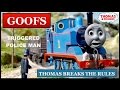 goofs found in thomas breaks the rules all of the mistakes