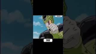 Goku Gives Cell Some Power