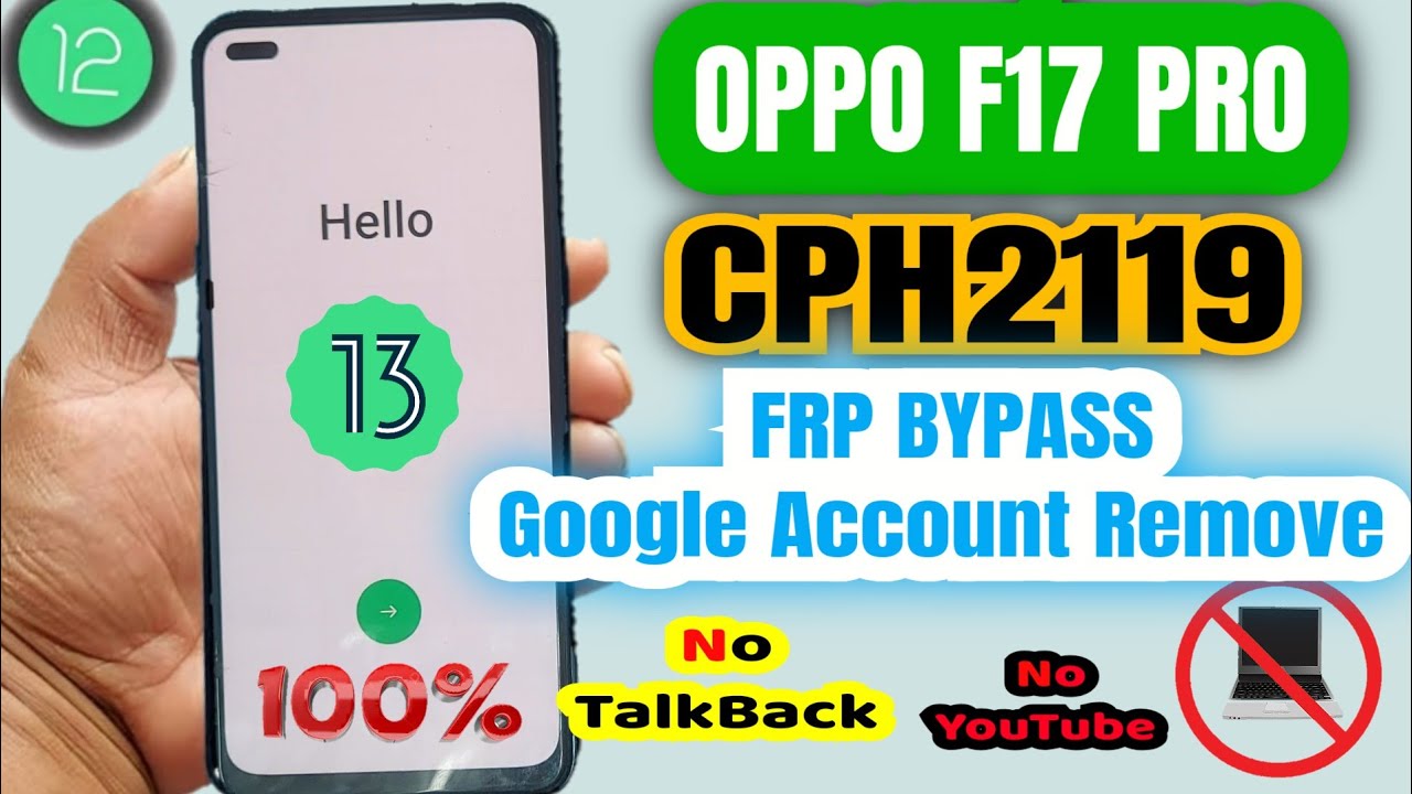 Oppo F17 pro frp bypass | Google account remove without Oppo F17 pro frp bypass | Google account remove without