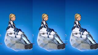 Fortnite El Chapulin Cunico Emote With White Widow Skin Thicc