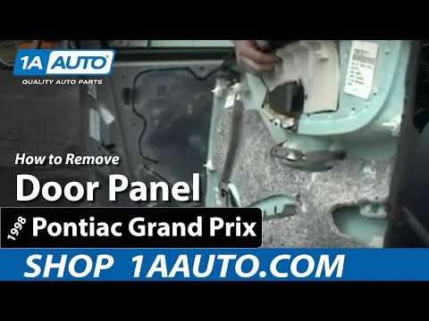 How To Install Replace Remove a Door Panel on a 97-03 Pontiac Grand 