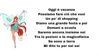 Winx Club - Unica Lyrics
