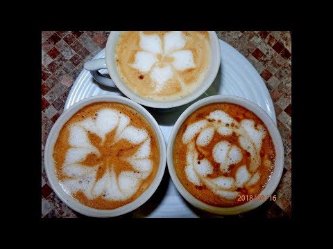 ЛАЙФХАК С КОФЕ. РИСУНОК БЕЗ КОФЕМАШИНЫ / Latte Art tutorial: 3 topping patterns ЛАЙФХАК С КОФЕ. РИСУНОК БЕЗ КОФЕМАШИНЫ / Latte Art tutorial: 3 topping patterns