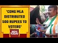 Watch The Viral Video | Congress MLA In The Dock For Giving Money To Voters | Karnataka Election