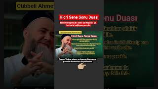 Hicrî Sene Sonu Duası