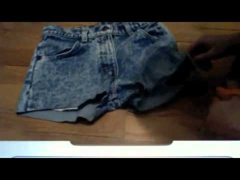 Craft Ideas  Jeans on Best  Diy Ripped Jeans   Shorts Tutorial Ever        D