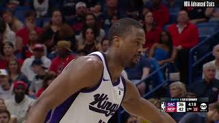 Domantas Sabonis 23 Pts 14 Reb 7 Ast Vs New Orleans Pelicans 2024-04-19