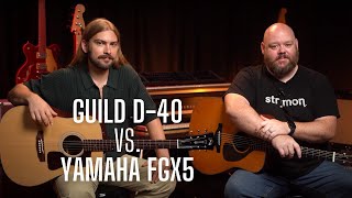 Guild D-40 vs. Yamaha Red Label FGX5 | The Most Underrated Dreadnoughts?