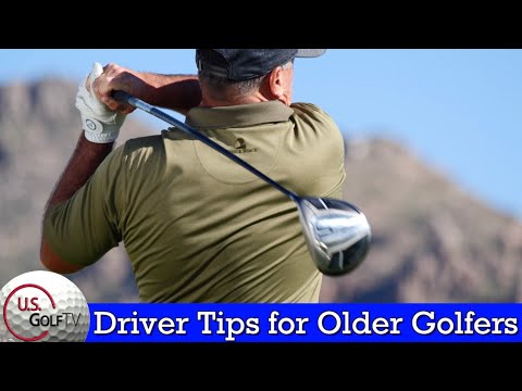 How to Hit Driver for Seniors - VERTICAL LINE GOLF SWING (Senior Golfers Swing Tips)