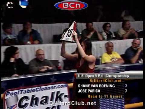 Pro Championship 9-Ball Action: Shane Van Boening vs. Jose Parica GREAT ENDING