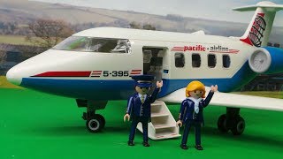 Playmobil Airplane 5395 Charter Airline Unboxing 2017 - Playmobil Vliegtuig Uitpakken