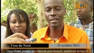 Le Candidat À La Présidence Du Phtk, Jovenel Moise A Rempli Son Devoir Civique.