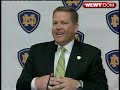 Brian Kelly Announced As Notre Dame Head Coach