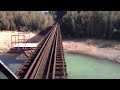 電車の風景 くま川鉄道 人吉～湯前行き (3D/HD）