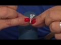 Epiphany Diamonique 2.95 ct tw 100-Facet 2-pc. Bridal Ring Set with Antonella Nester