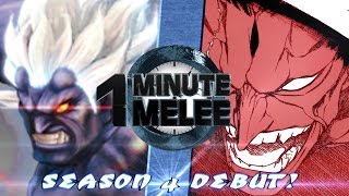 One Minute Melee S4 EP1 - Oni vs Kenpachi Round 3 (Street Fighter vs Bleach)