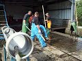 Видео red caviar production, part 1 - красная икра на рыбзаводе