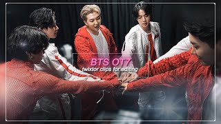 Bts - Ot7 Twixtor Clips Part 2 For Editing 4K