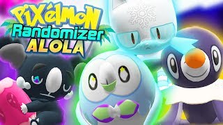 Pixelmon Randomizer Alola Episode 1 ? EPIC ALOLAN STARTERS! (Minecraft Pokemon Roleplay)