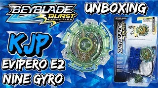 Evipero E2 Nine Gyro Unboxing, Qr Code, Review, & Battles