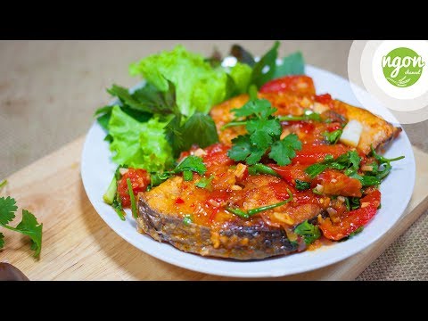 Cách làm Cá Thu Chiên Sốt Cà Chua | Fried Mackerel in Tomato Saucel