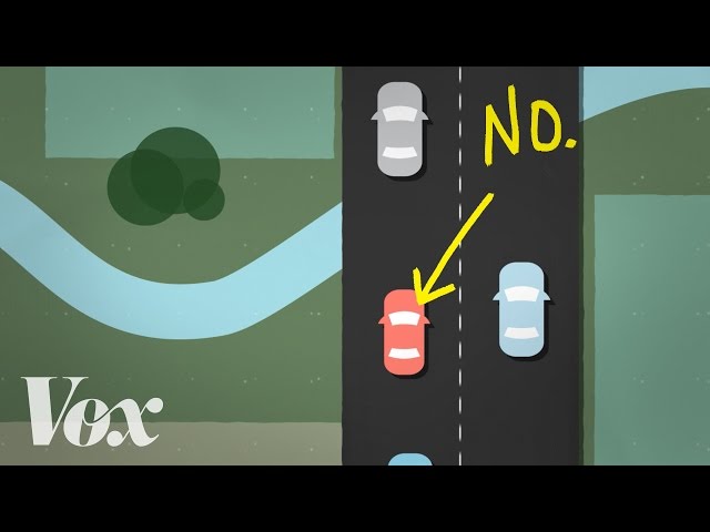 Why You Shouldn’t Drive Slowly In The Left Lane - Video