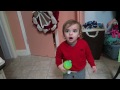 Adorable Reaction to Disney's Frozen Fever!