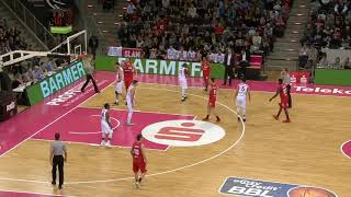 Telekom Baskets Bonn vs. Giessen 46ers - Larry Gordon #23 red - Playing Time Edit