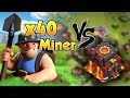 Hall 10 chống full Miner - Clash of clans