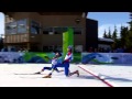Hilarious olympic rivals ski and shoot each other!! http://todcan.com