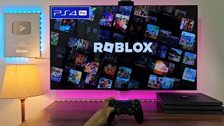 Roblox Ps4 Pro Gameplay In 2025
