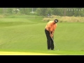 Phil Mickelson holes chip shot for birdie at Shell